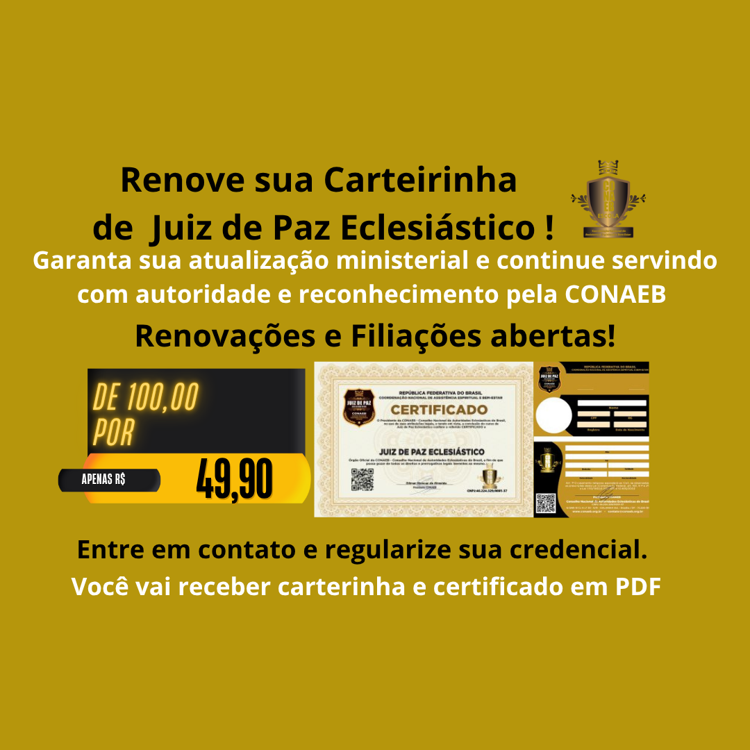 Filiação Juiz de Paz